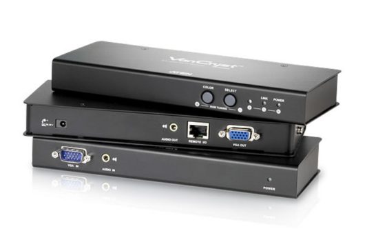 Aten VGA/Audio Cat 5 Extender Wall Plate (1280 x 1024@150m) | VE156-AT-E