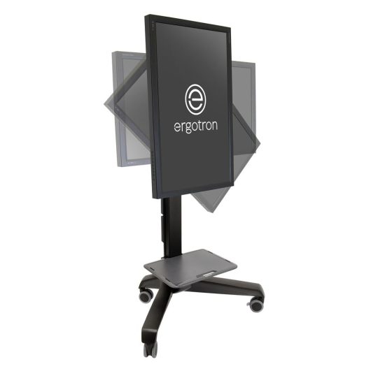 Ergotron Neo-Flex® Mobile MediaCenter UHD - Capacity 40.8–54.4 kg | 24-192-085