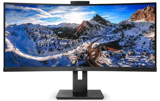 Philips 346P1CRH/00 34” Curved UWQHD UltraWide HDR Monitor