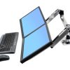 Ergotron 27" LX Dual/Multi LCD Monitor Arm Aluminium | 45-245-026