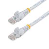 StarTech 45PAT3MWH Cat5e Patch Cable with Snagless RJ45 Connectors - 3m, White