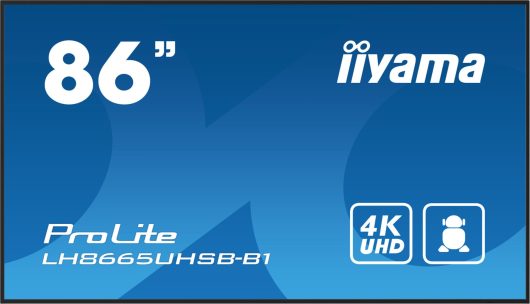 iiyama 86" LH8665UHSB-B1 Display