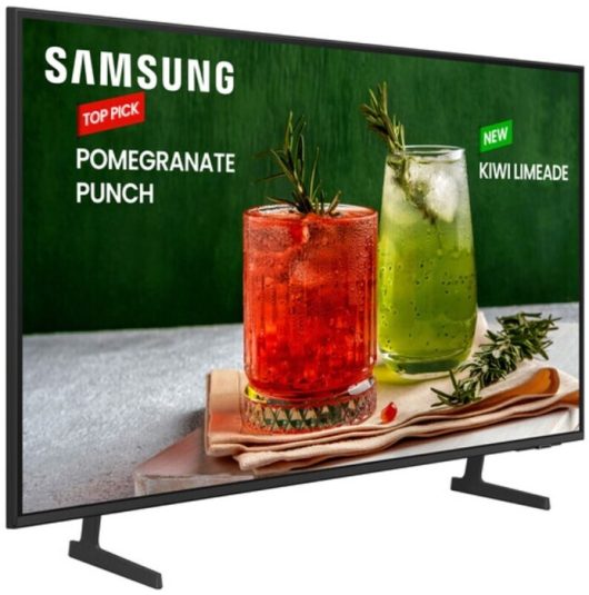 Samsung BE65D-H - 65" Diagonal Class BED-H Series LED-backlit LCD TV - Crystal UHD - digital signage - Smart TV - Tizen OS - 4K UHD (2160p) 3840 x 2160 - HDR - Edge LED BLU - black