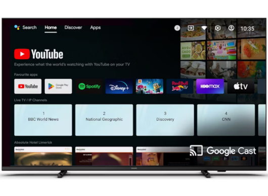 Philips 55HFL4518U/12 55" 4K UHD Professional Hospitality TV with Google Cast™
