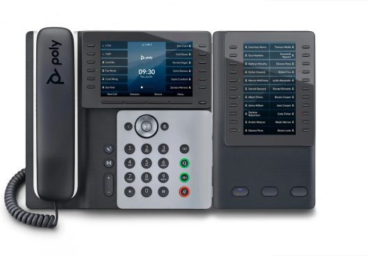 HP Poly Edge E500 IP Phone and PoE-enabled | 82M94AA