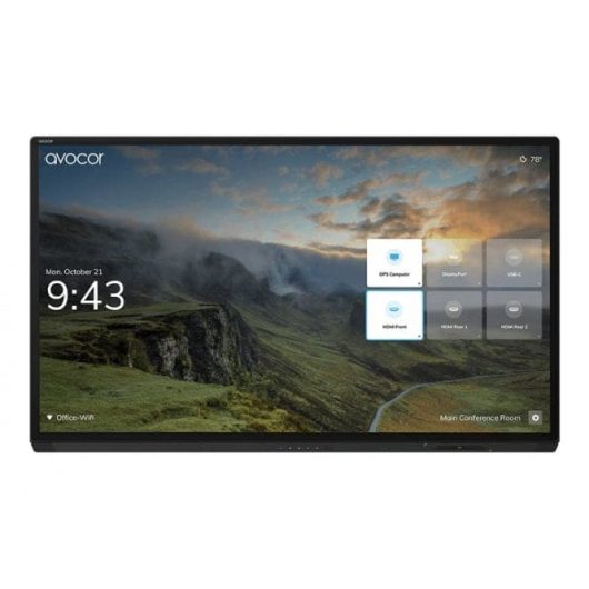 Avocor AVG-8560 G-Series - 85" 4K InGlass™ LED Interactive Display