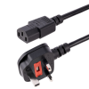 StarTech 1.8m Computer Power Cable - 18AWG, BS 1363 to C13 | PXT101UK