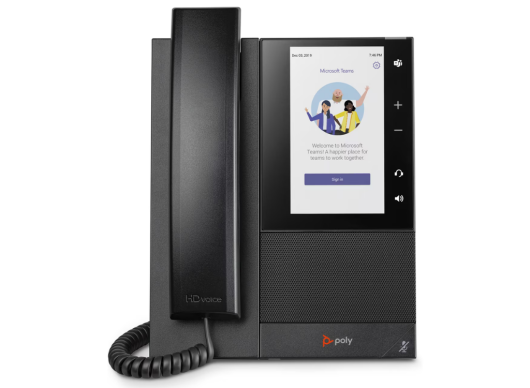 Poly CCX 505 Business Media Phone for Microsoft Teams and PoE-Enabled | 82Z79AA