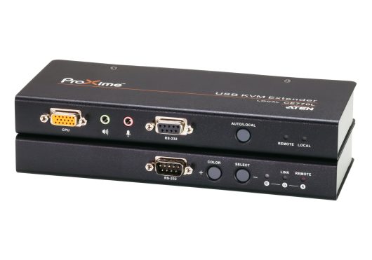 Aten USB VGA/Audio Cat 5 KVM Extender with Deskew (1280 x 1024@300m) | CE770-AT-E