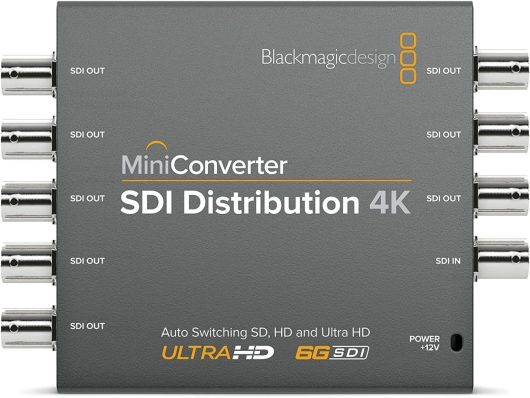 Blackmagic SDI Distribution 4K Mini Converter | CONVMSDIDA4K