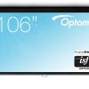 Optoma DS-9106MGA Manual Pull Down Projector Screen - 16:9 Ratio 234 x 132cm