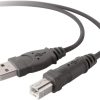 Belkin A/B USB Cable 1.8 m USB-A USB-B Black | F3U133R1.8M
