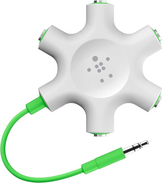 Belkin RockStar 5 Way Splitter for Headphone | F8Z274BT