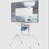 Heckler Design H730WT AV Cart For Logitech Rally Bar / Bar Mini - White