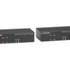 Black Box KVM Extender over CATx – 4K, Dual-Head, HDMI/Displayport | KVXLCHDP-200