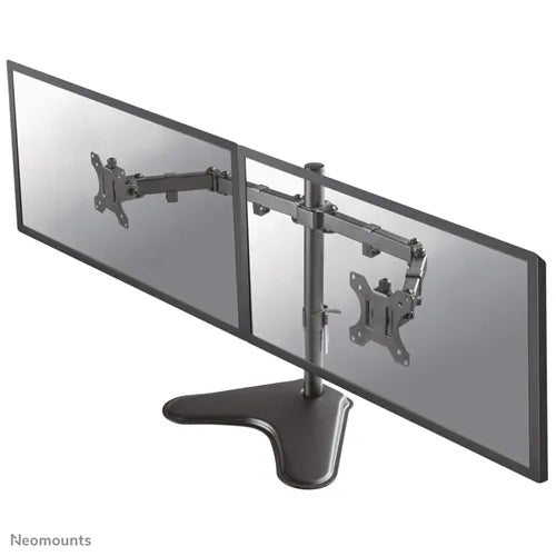 Neomounts 10" - 32" Dual Monitor Arm Desk Mount | FPMA-D550DDBLACK