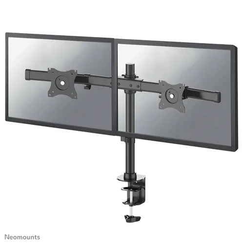 Neomounts 10"-27" Dual Monitor Arm Desk Mount | FPMA-DCB100DBLACK