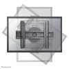 Neomounts LED-WR100BLACK 360° Rotating Screen Wall Mount Bracket - For 37" - 75" Screens
