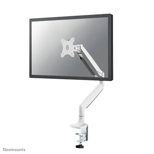 NeoMounts 10"-32" Single Monitor Arm Desk Mount | NM-D750WHITE