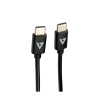 V7 USB-C Male to USB-C Male Cable USB 2.0 480 Mbps 3A 1m/3.3ft Black - V7USB2C-1M