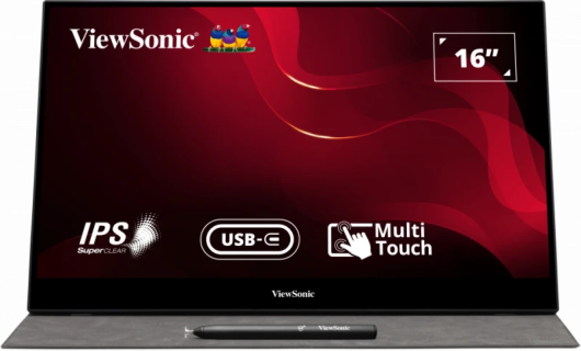 ViewSonic TD1655 16" Touch Screen Portable Monitor
