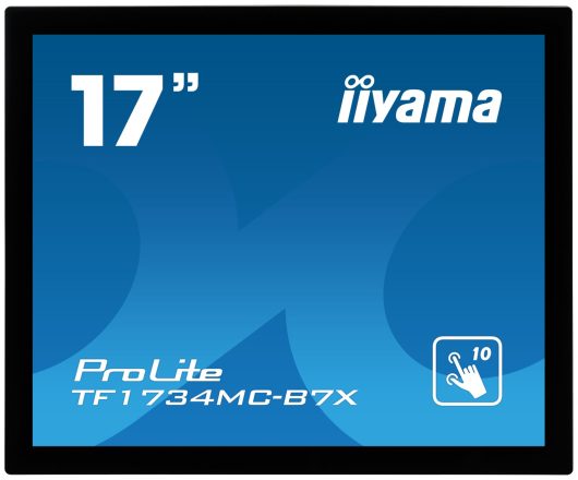 iiyama ProLite TF1734MC-B7X - 10pt PCAP 17" Open Frame Touchscreen Monitor