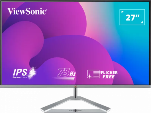 ViewSonic VX2776-SMH 27" IPS 75Hz Monitor with Frameless Bezel