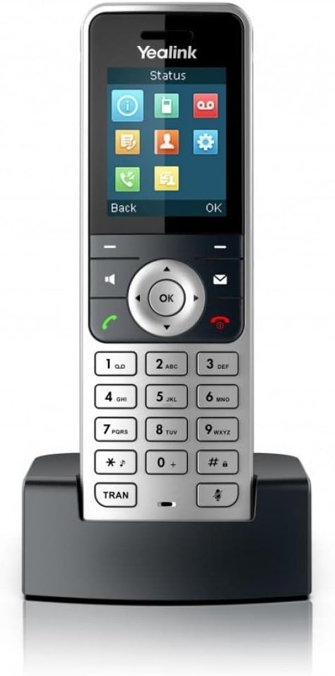 Yealink W53H DECT Telephone Handset Caller ID Black and Silver
