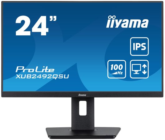 iiyama ProLite XUB2492QSU-B1 24" IPS 100Hz WQHD Desktop Monitor