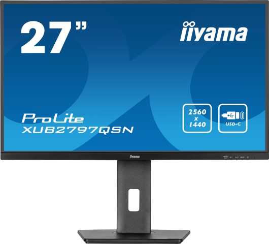 iiyama ProLite XUB2797QSN-B1 27" WQHD IPS 100Hz Desktop Monitor