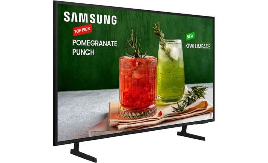 Samsung BE85D-H - 85" Diagonal Class BED-H Series LED-backlit LCD TV - Crystal UHD - digital signage - Smart TV - Tizen OS - 4K UHD (2160p) 3840 x 2160 - HDR - Edge LED BLU - black