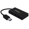 StarTech HB30A3A1CFB 4 Port USB 3.0 Hub - USB Type-A Hub with 1x USB-C & 3x USB-A Ports (SuperSpeed 5Gbps) - USB Bus Powered - USB 3.2 Gen 1 Adapter Hub - Portable/Laptop USB Hub