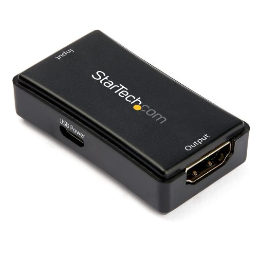 StarTech HDBOOST4K2 45 ft. (14 m) HDMI Signal Booster - 4K 60Hz