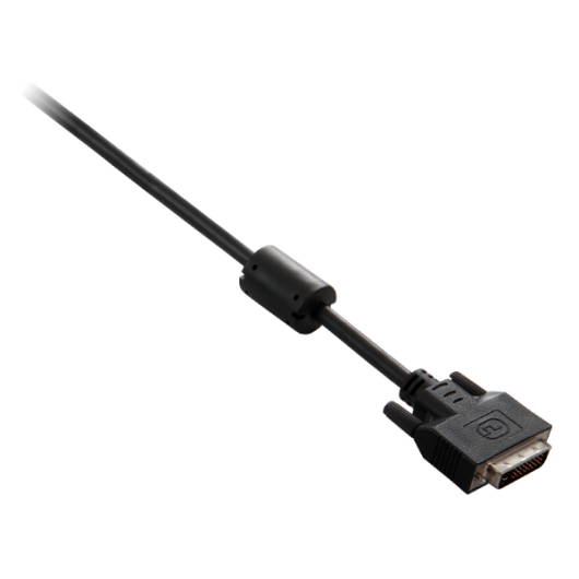 V7 DVI-D (dual link) Cable 4K UHD 3m/10ft Black - V7E2DVI-03M-BLK