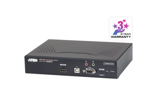 Aten 4K HDMI Single Display KVM over IP Transmitter with PoE  | KE8952T-AX
