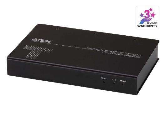 Aten Slim DisplayPort Single Display KVM over IP Transmitter | KE9900ST-AX-E