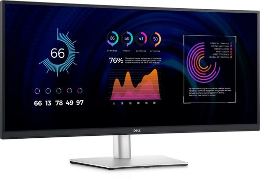 Dell P3424WE 34" WQHD 60Hz Curved USB-C Hub Monitor