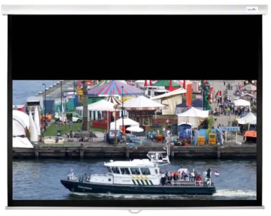 Sapphire Slow Retraction Manual 203x126cm Projector Screen 16:10 94 inch SWS200WSF10-ASR2