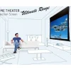 Sapphire Recessed Electric Tab Tensioned 234x132cm Projector Screen 16:9 106"