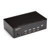 StarTech 4 Port HDMI KVM Switch - 4K 30Hz, Dual Display | SV431DHD4KU