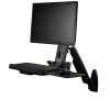 StarTech 34" Articulating Full Motion Standing Desk Wall Mount | WALLSTS1